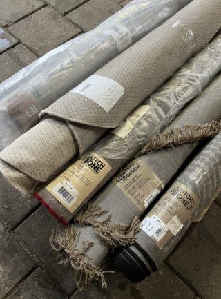 8x Mixpallet vloerkleden Dutchbone, Zuiver en White Label